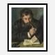 Auguste Renoir by Claude Monet Art Print Auguste Renoir by Claude Monet Art Print