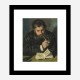 Auguste Renoir by Claude Monet Art Print Auguste Renoir by Claude Monet Art Print
