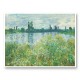 Banks of the Seine by Claude Monet Art Print