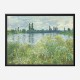 Banks of the Seine by Claude Monet Art Print