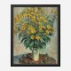 Jerusalem Artichoke Flowers by Claude Monet Art Print