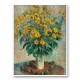 Jerusalem Artichoke Flowers by Claude Monet Art Print