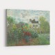 The Artists Garden in Argenteuil by Claude Monet Art Print