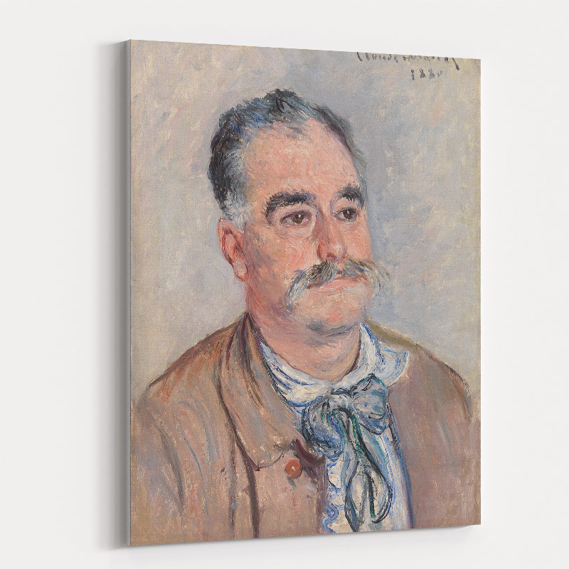 Portrait of Monsieur Coquette by Claude Monet Art Print