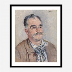 Portrait of Monsieur Coquette by Claude Monet Art Print