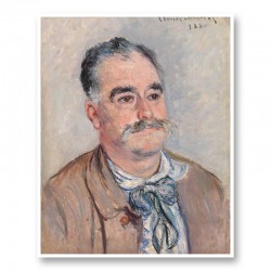 Portrait of Monsieur Coquette by Claude Monet Art Print