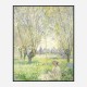 Woman Seated under the Willows by Claude Monet Art Print