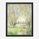 Woman Seated under the Willows by Claude Monet Art Print