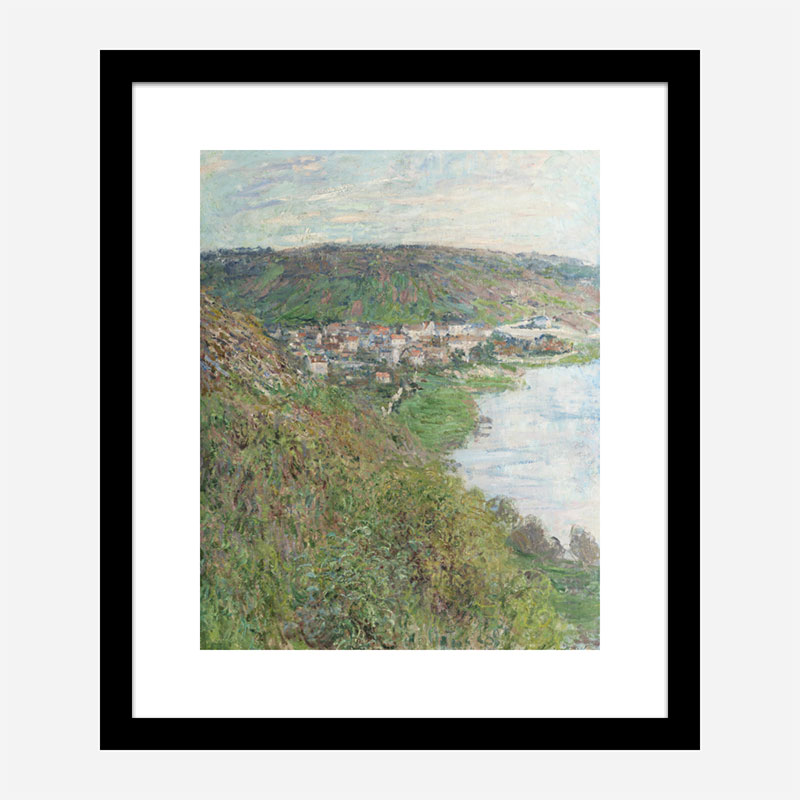 View of Vetheuil by Claude Monet Art Print