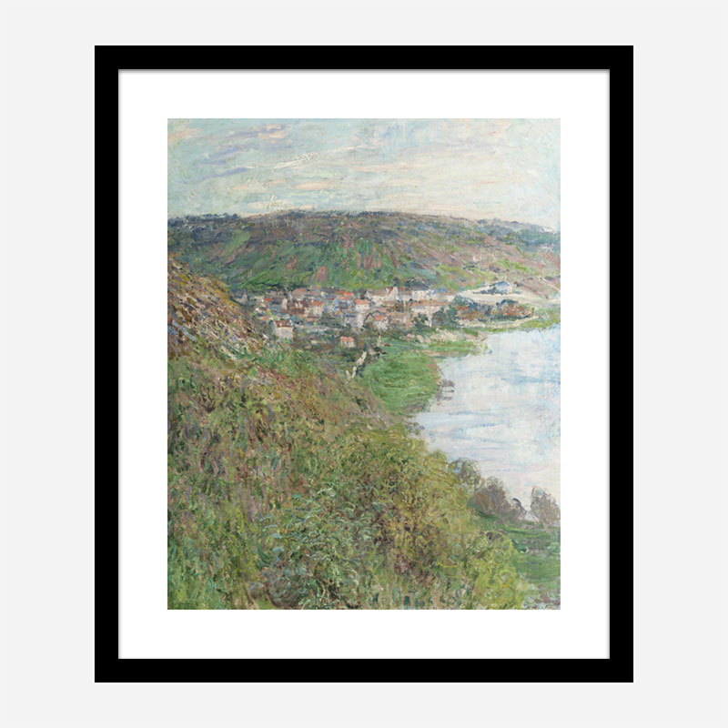 View of Vetheuil by Claude Monet Art Print