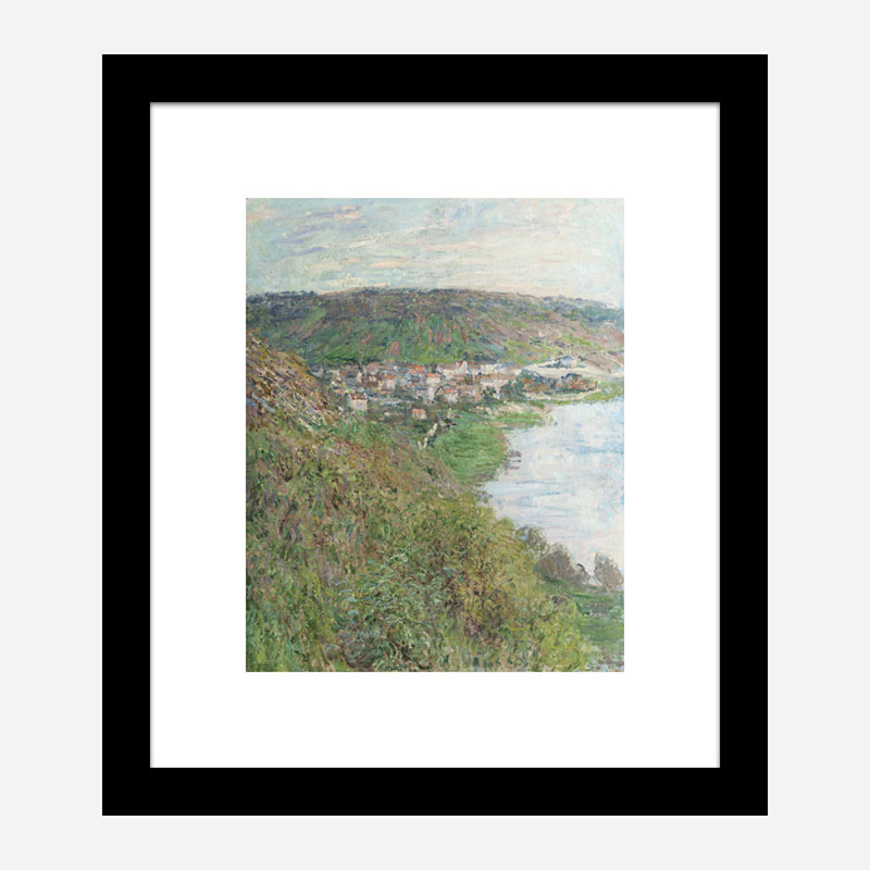 View of Vetheuil by Claude Monet Art Print