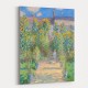 The Artist's Garden at Vetheuil by Claude Monet Art Print