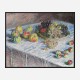 Apples and Grapes by Claude Monet Art Print