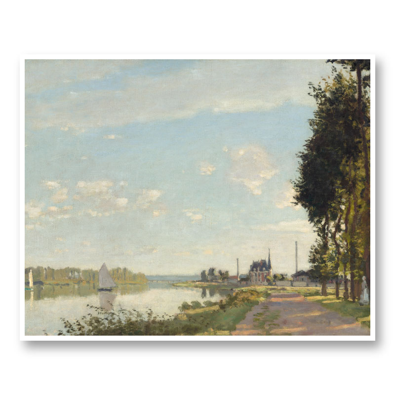 Argenteuil by Claude Monet Art Print