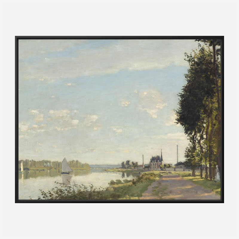 Argenteuil by Claude Monet Art Print