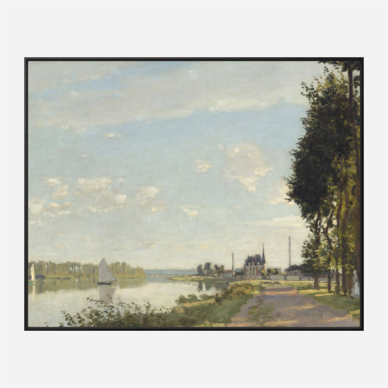 Argenteuil by Claude Monet Art Print