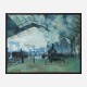 Arrival of the Normandy Train by Claude Monet Art Print