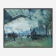 Arrival of the Normandy Train by Claude Monet Art Print