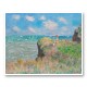 Cliff Walk at Pourville by Claude Monet Art Print