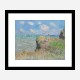 Cliff Walk at Pourville by Claude Monet Art Print