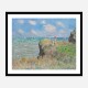 Cliff Walk at Pourville by Claude Monet Art Print