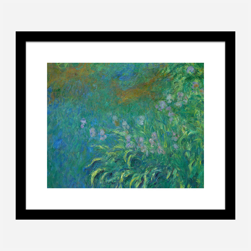 Irises by Claude Monet Art Print