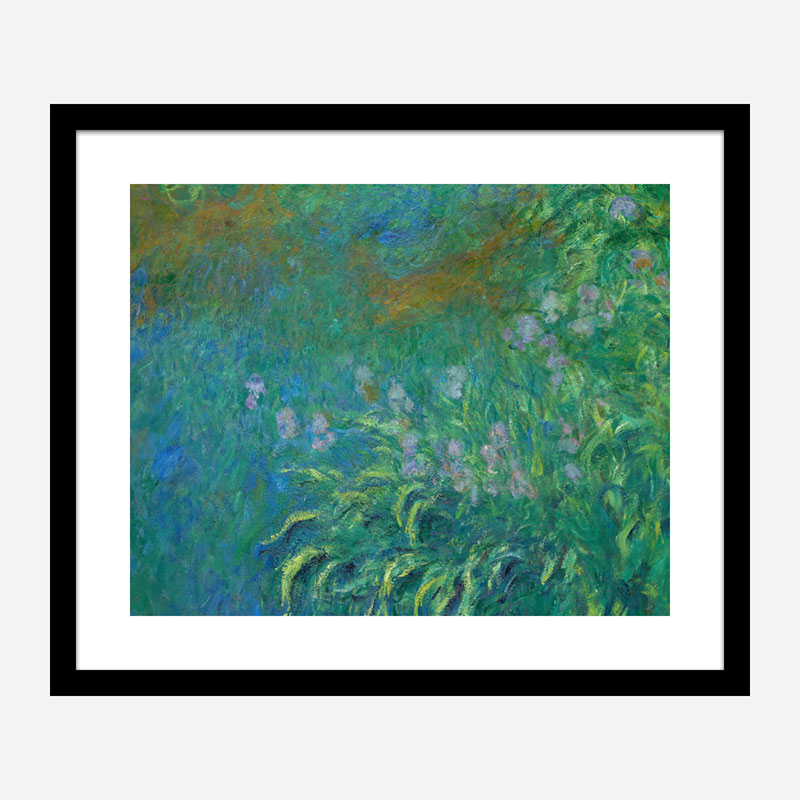 Irises by Claude Monet Art Print