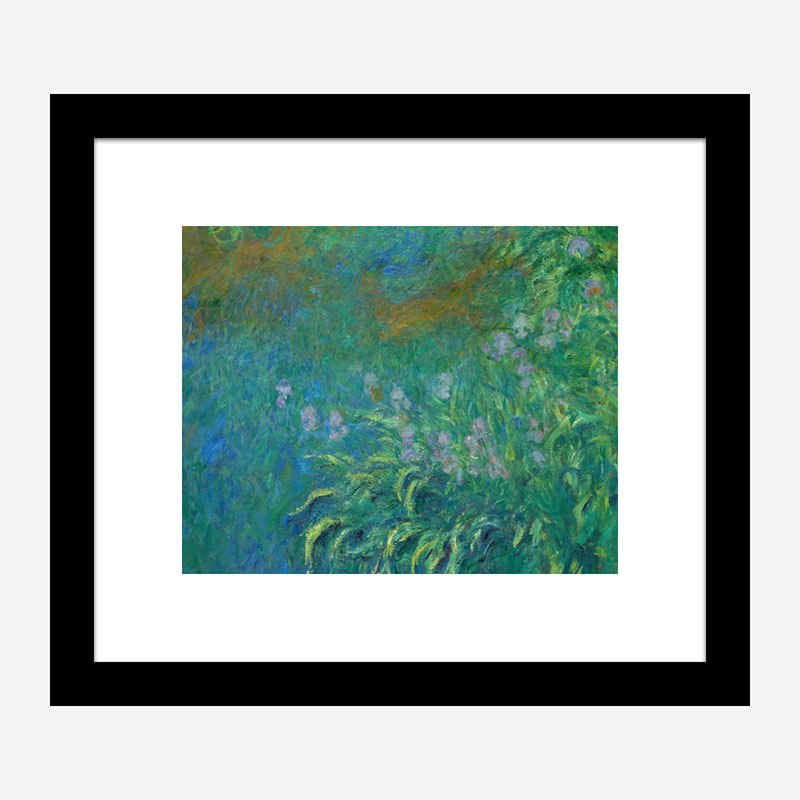 Irises by Claude Monet Art Print