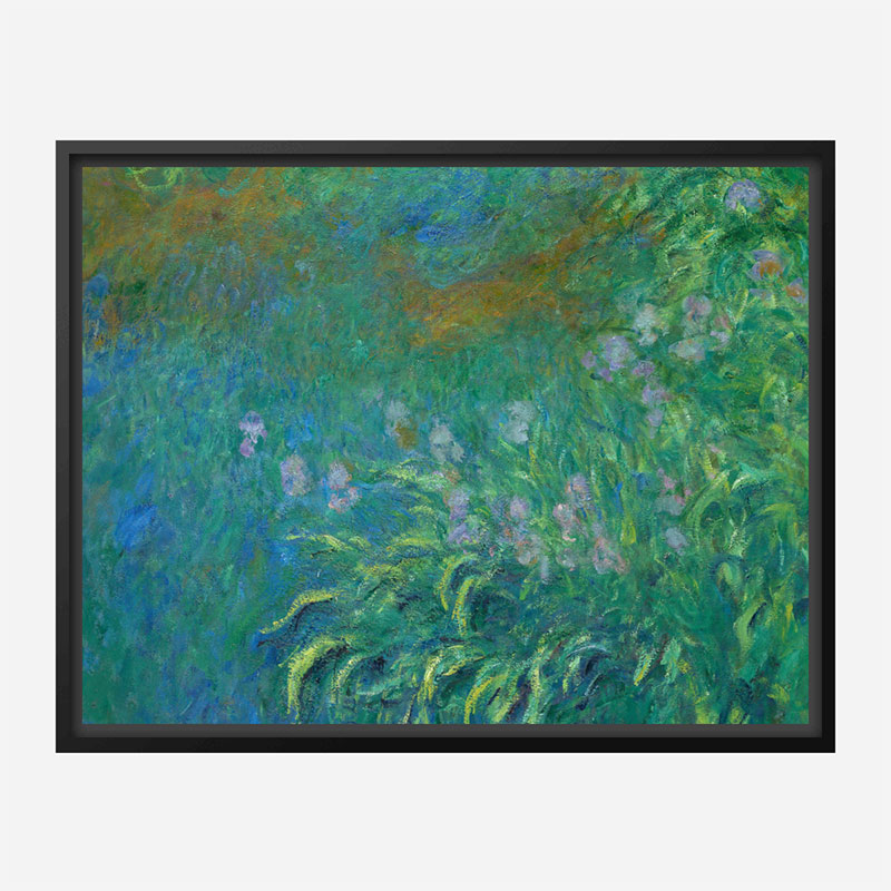 Irises by Claude Monet Art Print