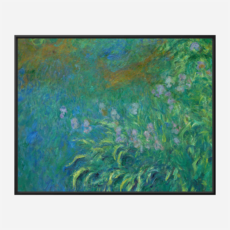 Irises by Claude Monet Art Print