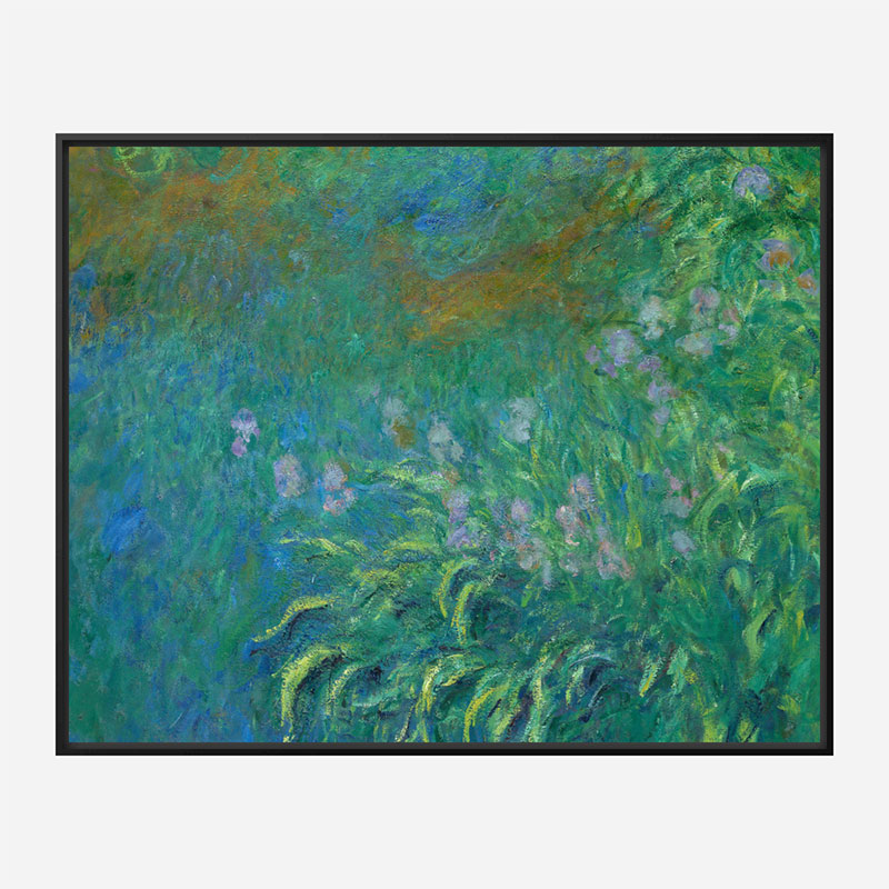 Irises by Claude Monet Art Print