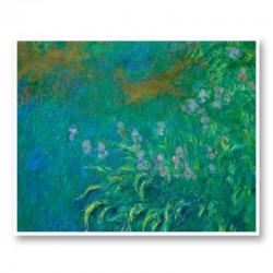 Irises by Claude Monet Art Print