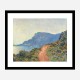 La Corniche by Claude Monet by Claude Monet Art Print