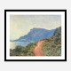 La Corniche by Claude Monet by Claude Monet Art Print