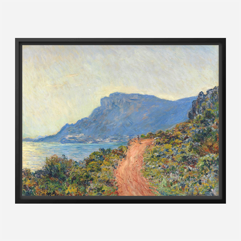 La Corniche by Claude Monet by Claude Monet Art Print