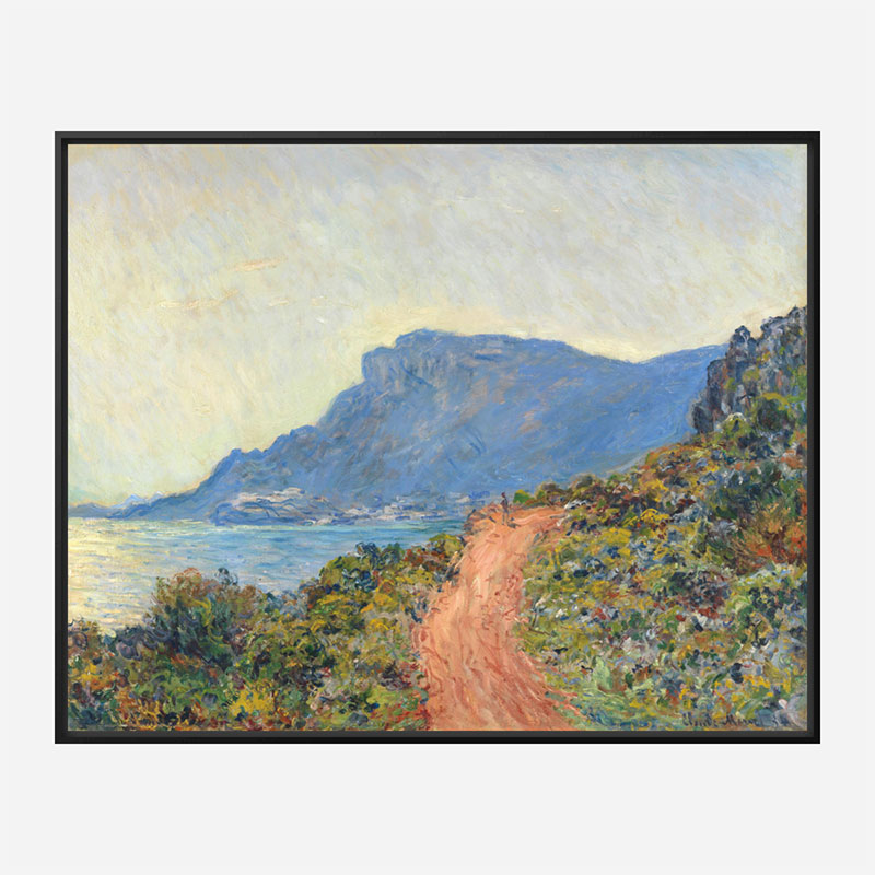 La Corniche by Claude Monet by Claude Monet Art Print