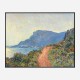 La Corniche by Claude Monet by Claude Monet Art Print