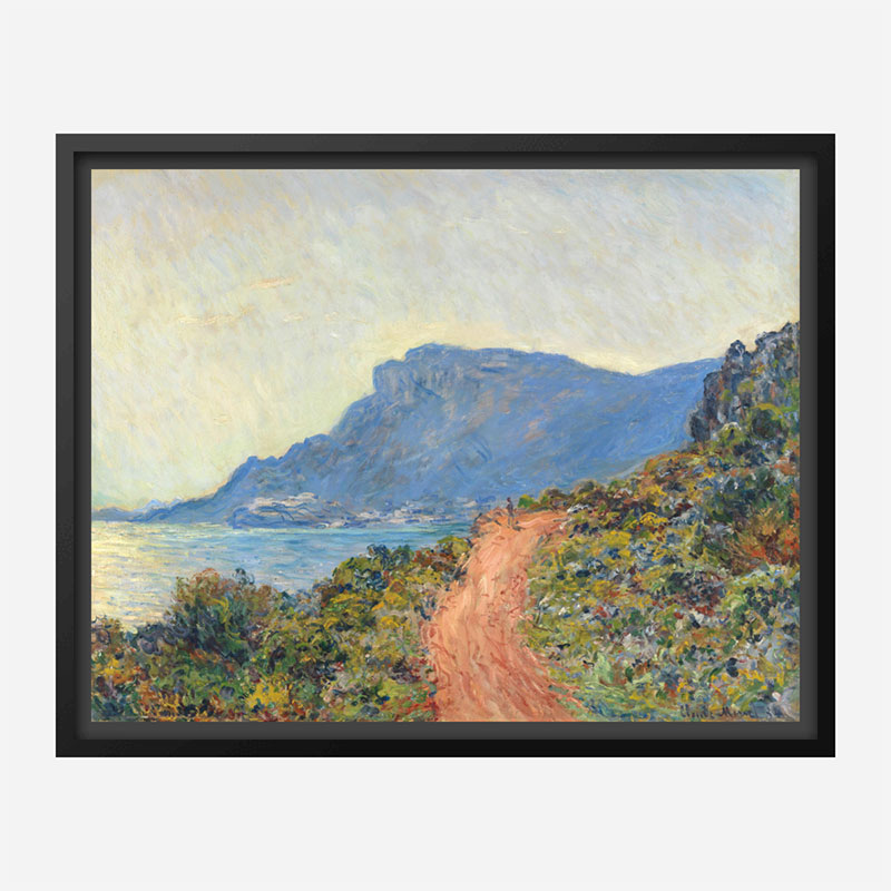 La Corniche by Claude Monet by Claude Monet Art Print