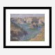 Port Domois Belle Isle by Claude Monet Art Print