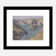 Port Domois Belle Isle by Claude Monet Art Print