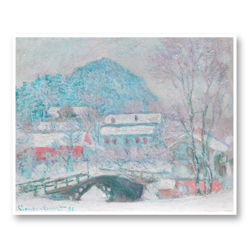 Sandvika Norway by Claude Monet Art Print