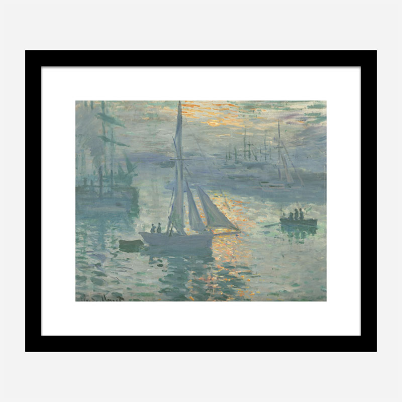 Sunrise by Claude Monet Art Print