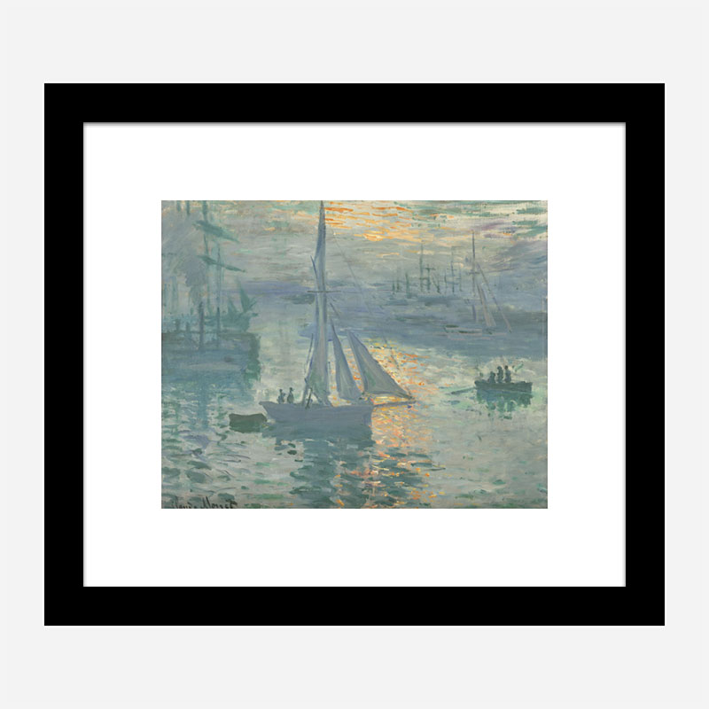 Sunrise by Claude Monet Art Print