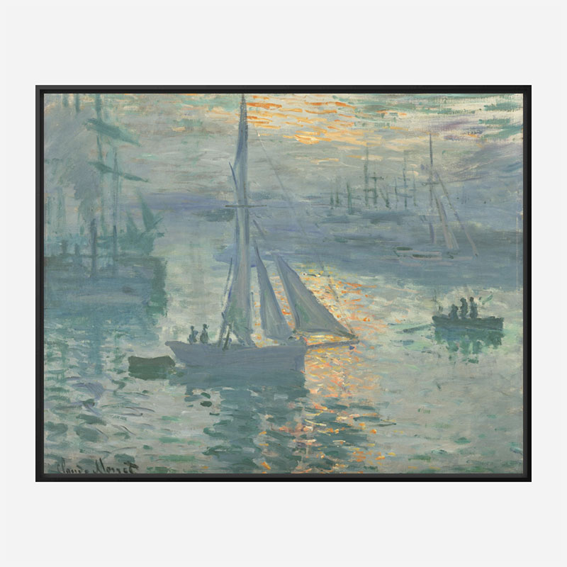 Sunrise by Claude Monet Art Print