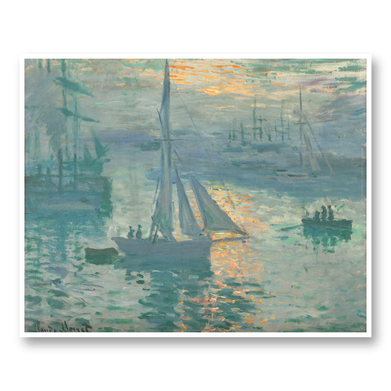 Sunrise by Claude Monet Art Print