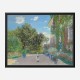 The Artists House at Argenteuil by Claude Monet Art Print