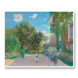 The Artists House at Argenteuil by Claude Monet Art Print