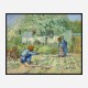 First Steps after Millet by Vincent Van Gogh Art Print