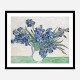 Irises 1890 by Vincent Van Gogh Art Print