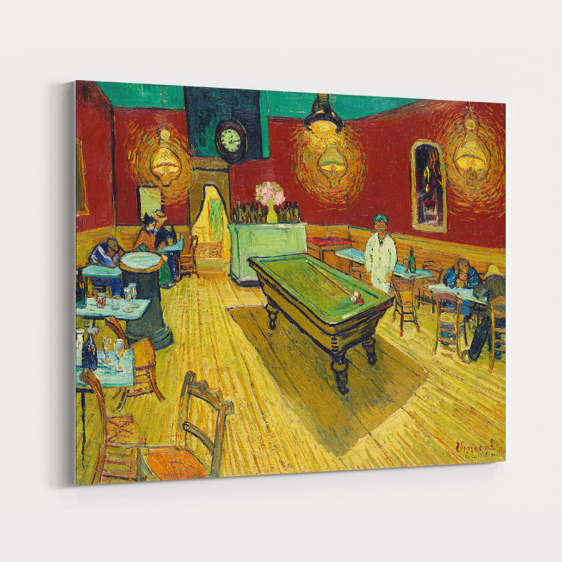 Le cafe de nuit by Vincent Van Gogh Art Print